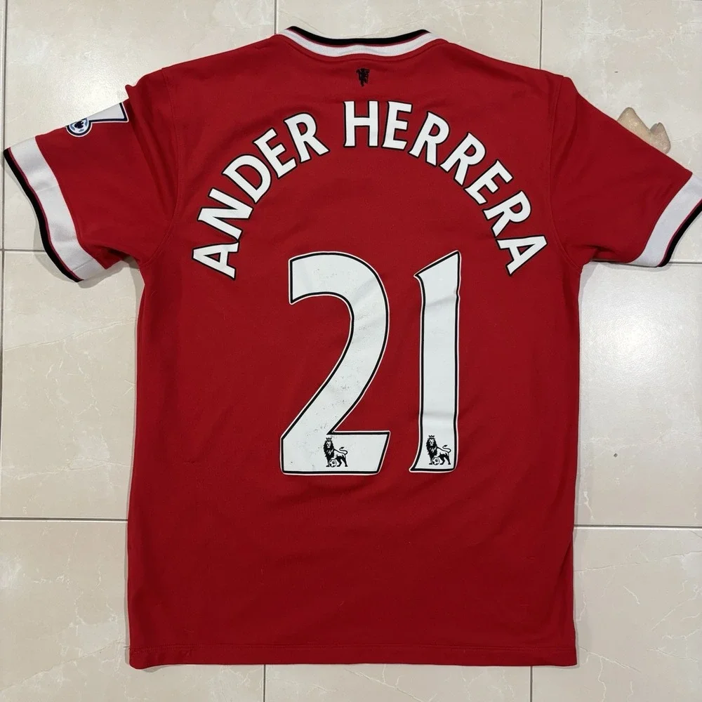 2014-15 Manchester United Home Shirt Ander Herrera #21 size M
